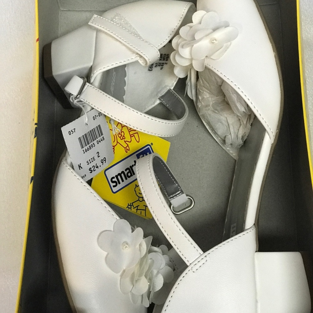 Child white shoes